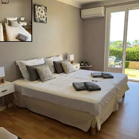 Charming Villa-appartement With A View On The Sea Of 95 M2 Cannes
